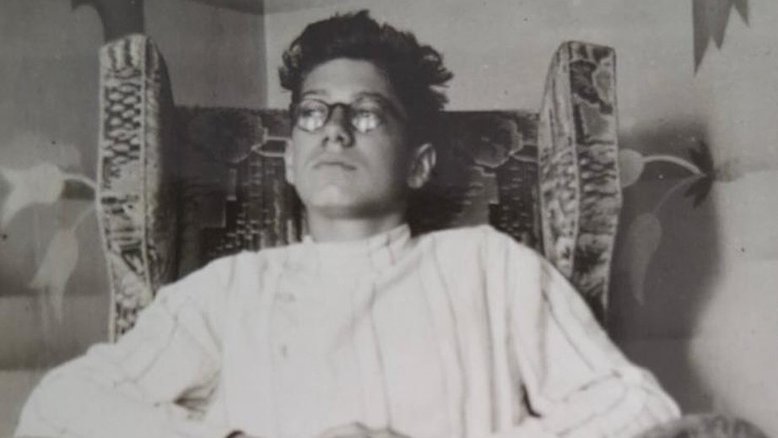 Registro antigo do escritor Dalton Trevisan, que morreu nesta segunda-feira, 9