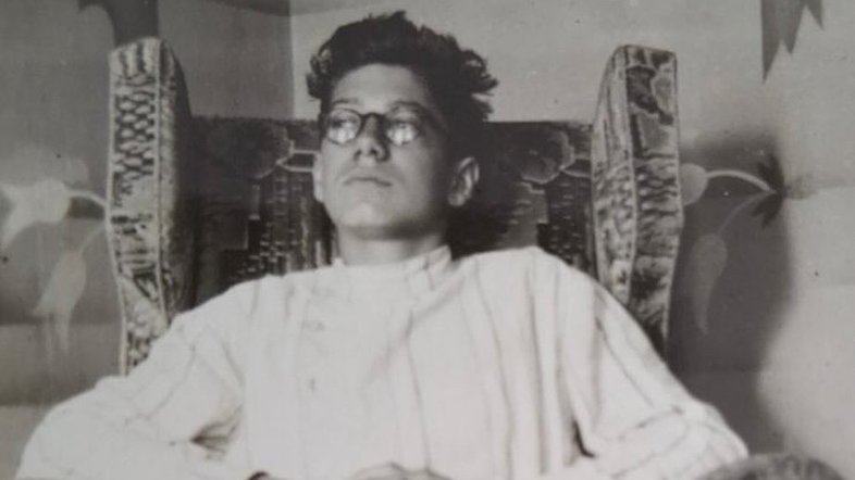 Registro antigo do escritor Dalton Trevisan, que morreu nesta segunda-feira, 9