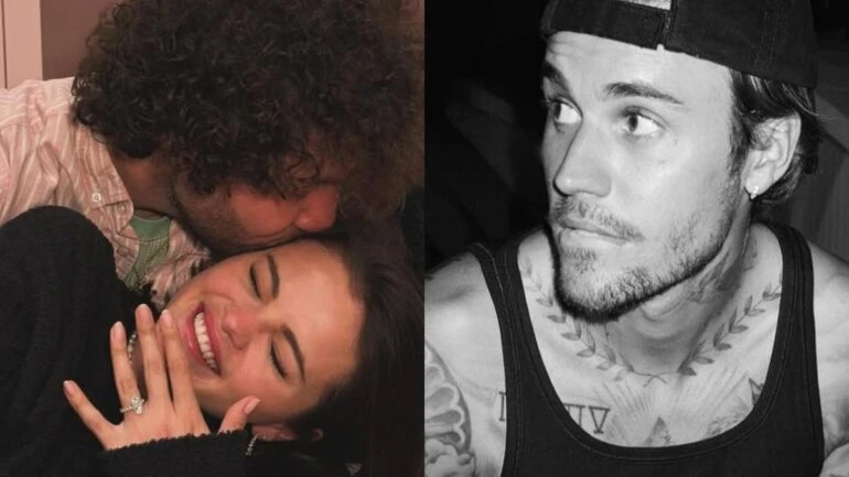 Benny pediu a mão de Selena em meados de agosto, mês em que o primeiro filho do cantor com Hailey Bieber nasceu, no dia 22