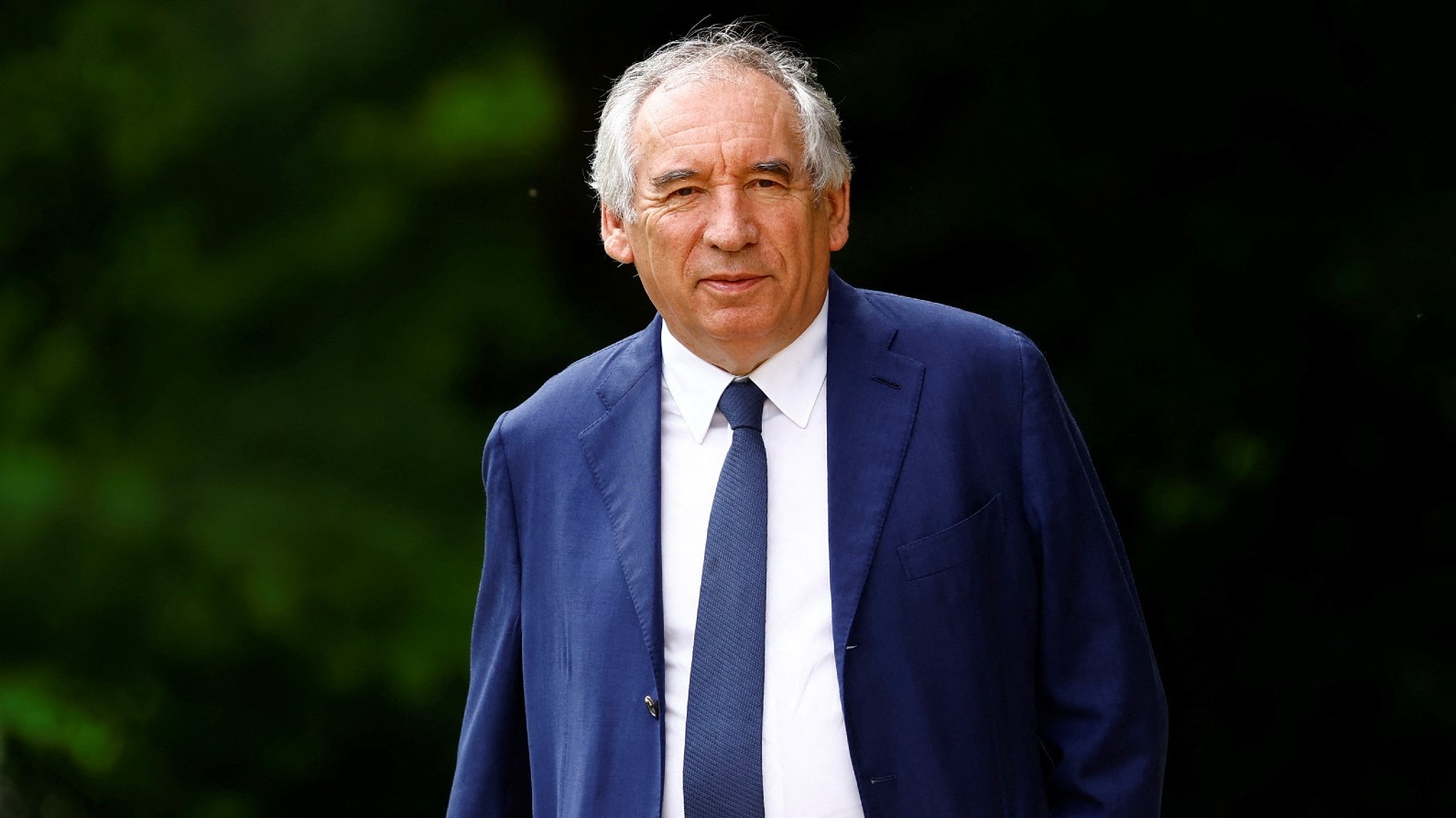 François Bayrou em Paris 23/8/2024 REUTERS/Abdul Saboor