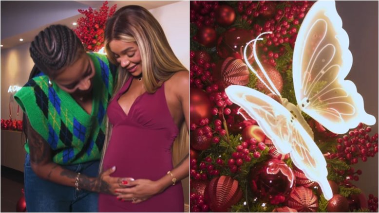 Ludmilla e Brunna Gonçalves apresentam decoração de Natal: ‘Iluminando os caminhos’