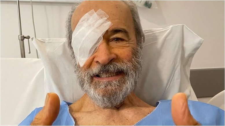 Osmar Prado atualiza fãs após cirurgia de catarata: 'Me recuperando bem'
