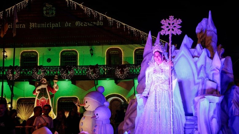 Patrícia Poeta mostra detalhes do 'Natal Luz'