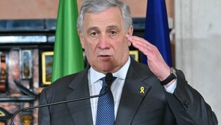 Vice-premiê e ministro das Relações Exteriores da Itália, Antonio Tajani,