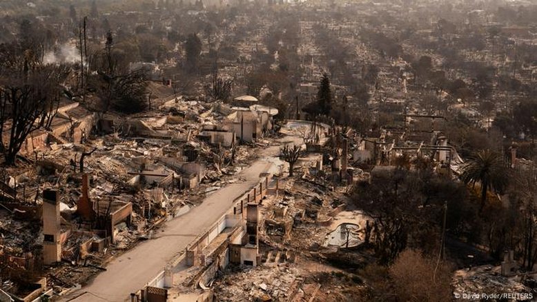 Incêndios em Los Angeles podem ser desastre natural mais caro dos EUA