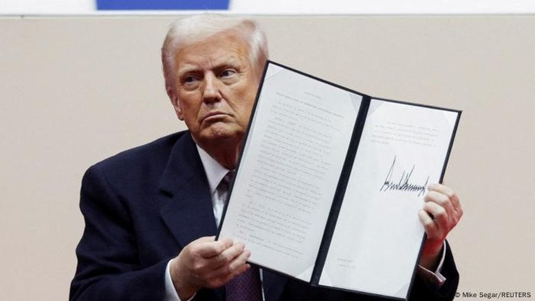 Pesquisa mostra Trump com 47% de aprovação em início de novo mandato