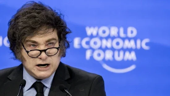 O presidente da Argentina, Javier Milei