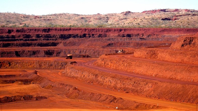 Mina de ferro da Pilbara Minerals