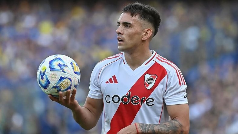 Enzo Díaz se despede do River Plate rumo ao São Paulo: 'É um dos grandes do Brasil'