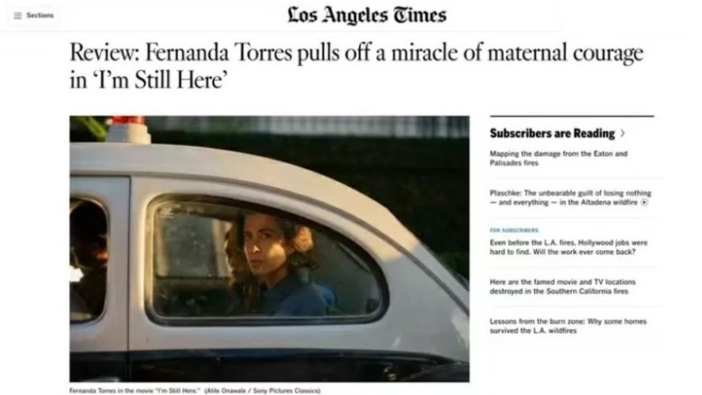 Reprodução/Los Angeles Times