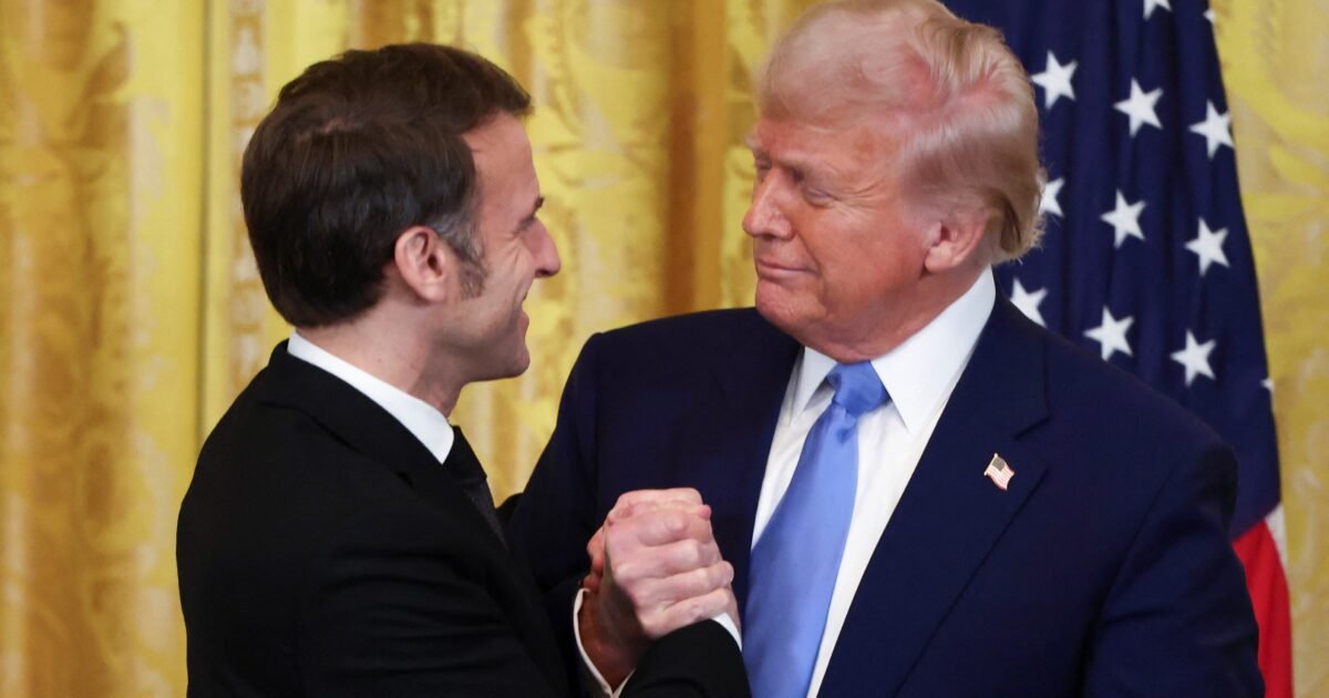 Trump debocha de Macron e chama Otan de ‘tigre de papel’