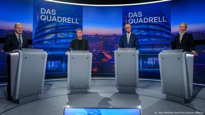 Alemanha: Candidatos discutem imigração, economia e EUA em debate na TV