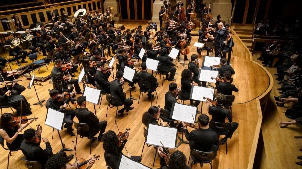 Apresentação da Orquestra Jovem do Estado na Sala São Paulo