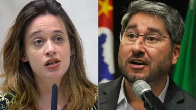 Isa Penna e Fernando Cury
