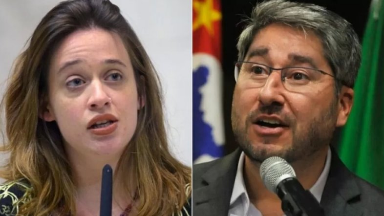Isa Penna e Fernando Cury