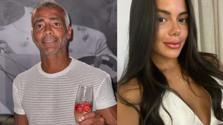 Romário e Alicya Gomes