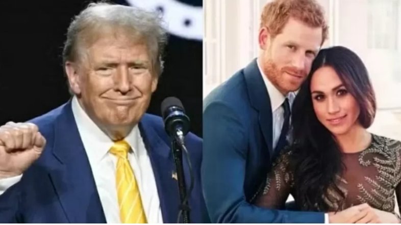 Trump promete não deportar Harry e critica Meghan Markle