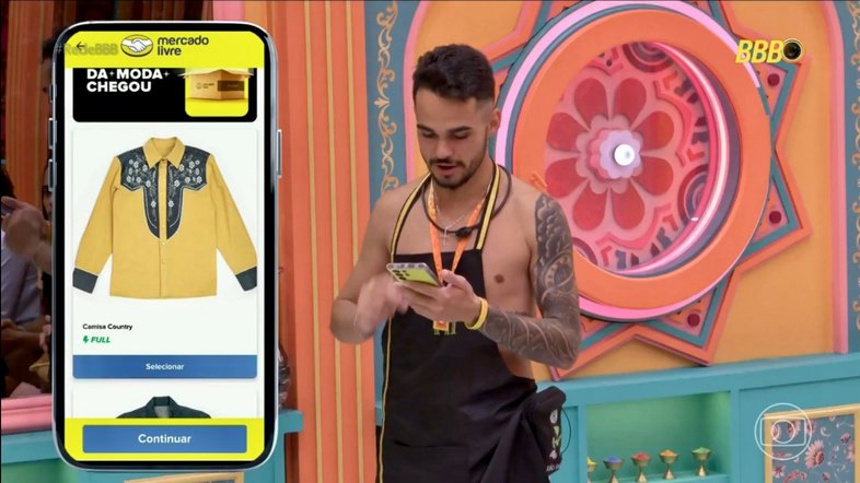 Mercado Livre estreia 'Turbinada do Líder' e destaca categoria de Moda no 'BBB25'