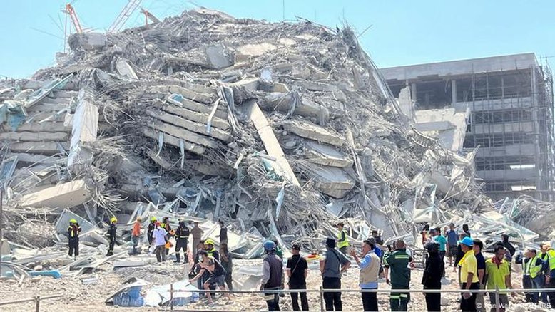 Mais de 2 mil mortos após forte terremoto atingir Mianmar e Tailândia