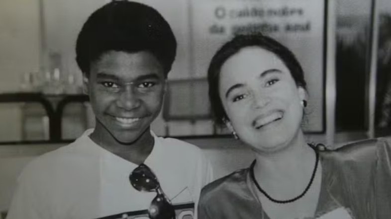 Fernando Almeida e Regina Duarte em Vale Tudo
