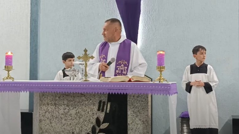 YouTube/Paróquia de Santa Luzia