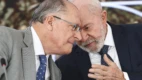 O vice-presidente Geraldo Alckmin e o presidente Luiz Inácio Lula da Silva