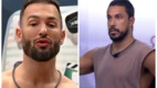Montagem com duas fotografias de Diego Hypolito e Mike, participantes do BBB 25