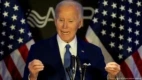Biden reaparece e critica Trump em raro discurso público
