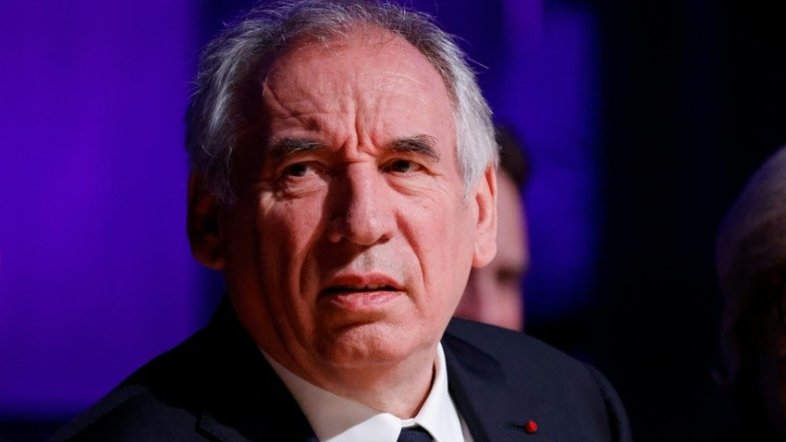 Primeiro-ministro da França, François Bayrou, em 10 de abril de 2025 - AFP