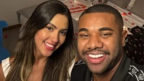 Davi Brito e Adriana Paula