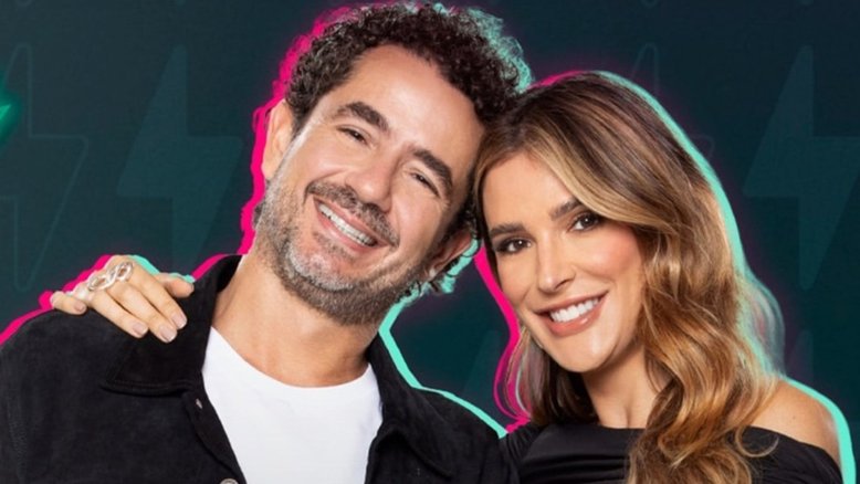 Felipe Andreoli e Rafa Brites - apresentadores da sétima edição do Power Couple Brasil