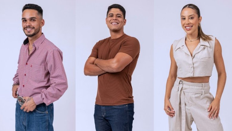 Guilherme, João Pedro e Renata são os finalistas do 'BBB 25'