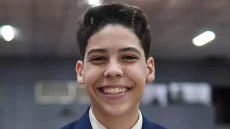 Pastor mirim Miguel Oliveira