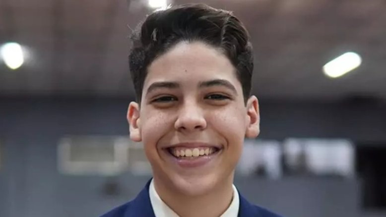 Pastor mirim Miguel Oliveira