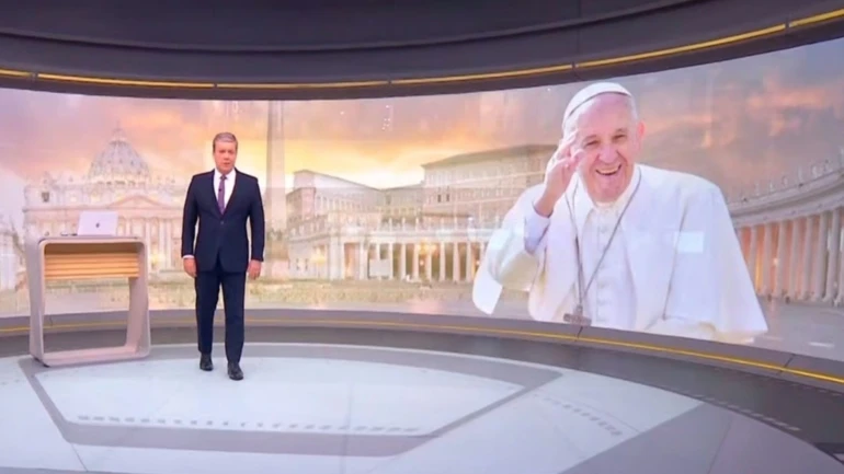As mudanças que a Globo precisou fazer às pressas para cobrir a morte do papa