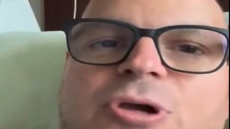 Rodrigo Constantino publica vídeo do hospital e diz que fará transplante de medula