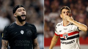 Memphis, do Corinthians, e Oscar, do São Paulo