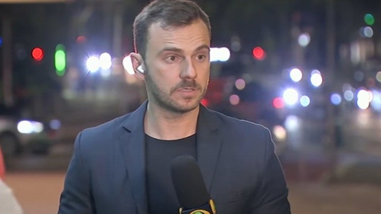 Repórter escapa de roubo na Faria Lima: 'Não conseguiu, né, bichão?'; VÍDEO