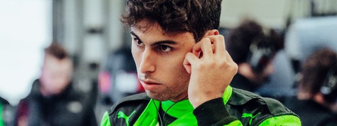 O piloto brasileiro da Sauber, Gabriel Bortoleto