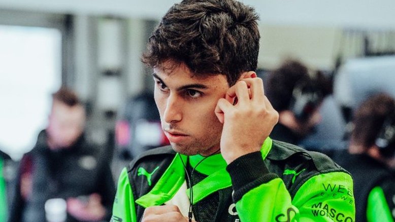O piloto brasileiro da Sauber, Gabriel Bortoleto