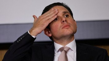 Presidente da Câmara dos Deputados, Hugo Motta, durante solenidade no Banco Central, em Brasília