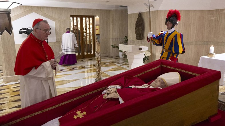 Corpo do papa Francisco