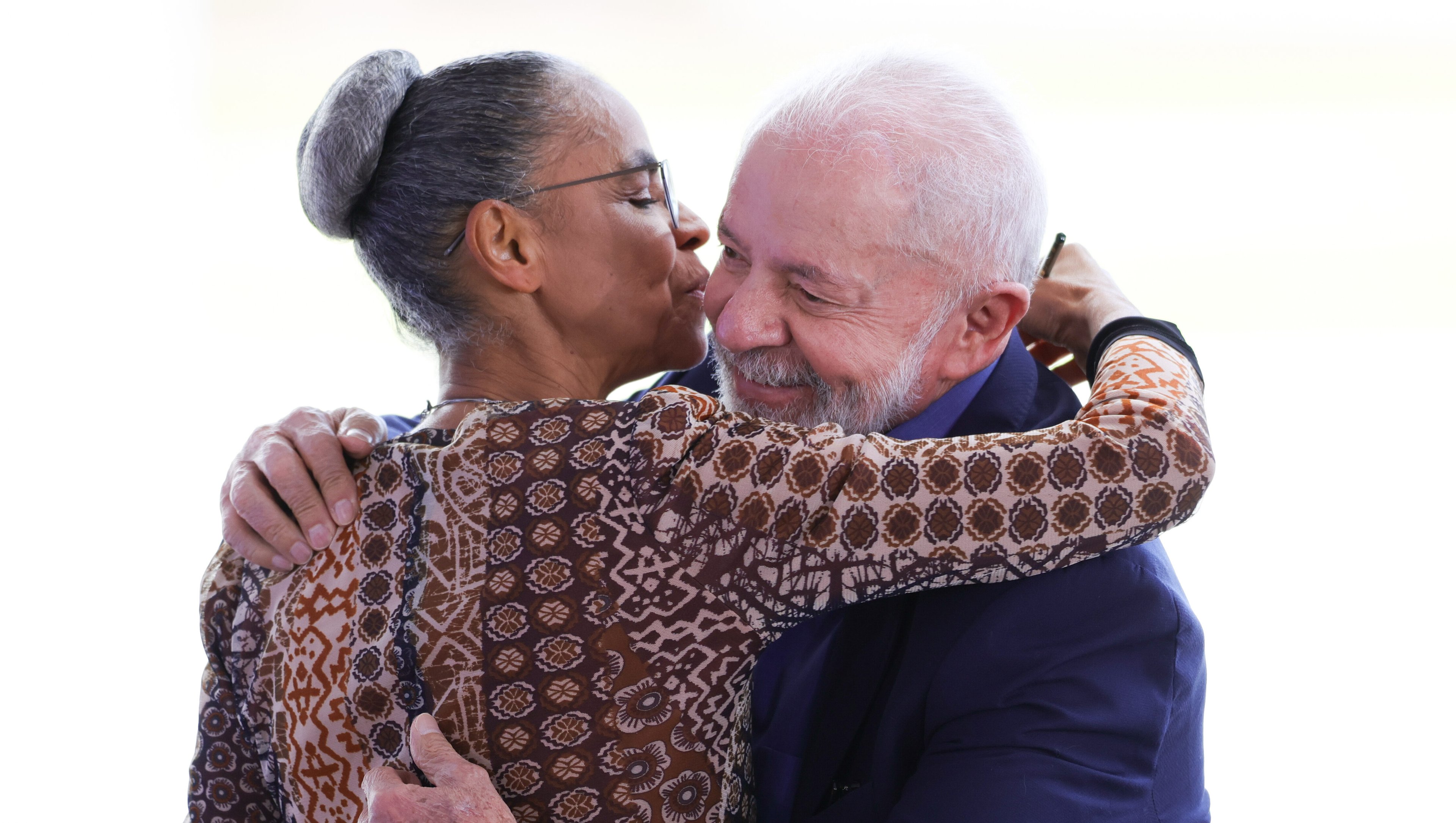 Entidades ambientais criticam governo Lula por licença para perfurar Foz do Amazonas 4 O presidente Lula (PT) e a ministra Marina Silva, do Meio Ambiente: lados opostos na disputa da Margem Equatorial