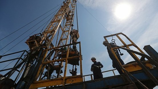 Plataforma de perfuração de petróleo