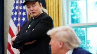 Donald Trump e Elon Musk em encontro na Casa Branca