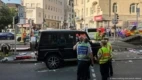 Veículo atinge pessoas no centro de Stuttgart