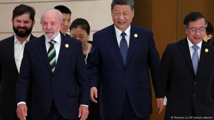 Lula e Xi Jinping em Pequim