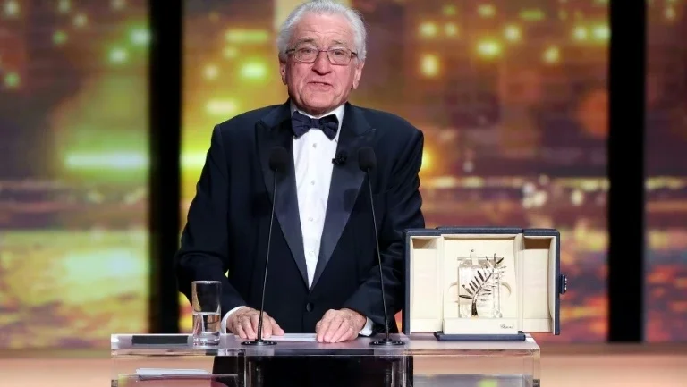 De Niro critica Trump ao receber Palma de Ouro honorária no Festival de Cannes
