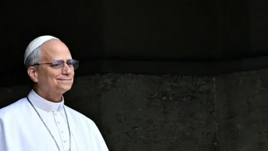 O Papa Leão XIV após a oração Regina Caeli
