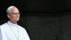 O Papa Leão XIV após a oração Regina Caeli